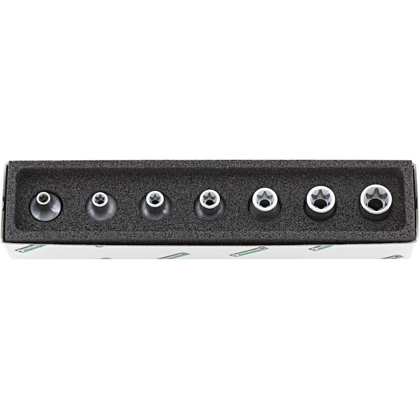 10 mm (3/8") Set: Sockets 7-pcs.